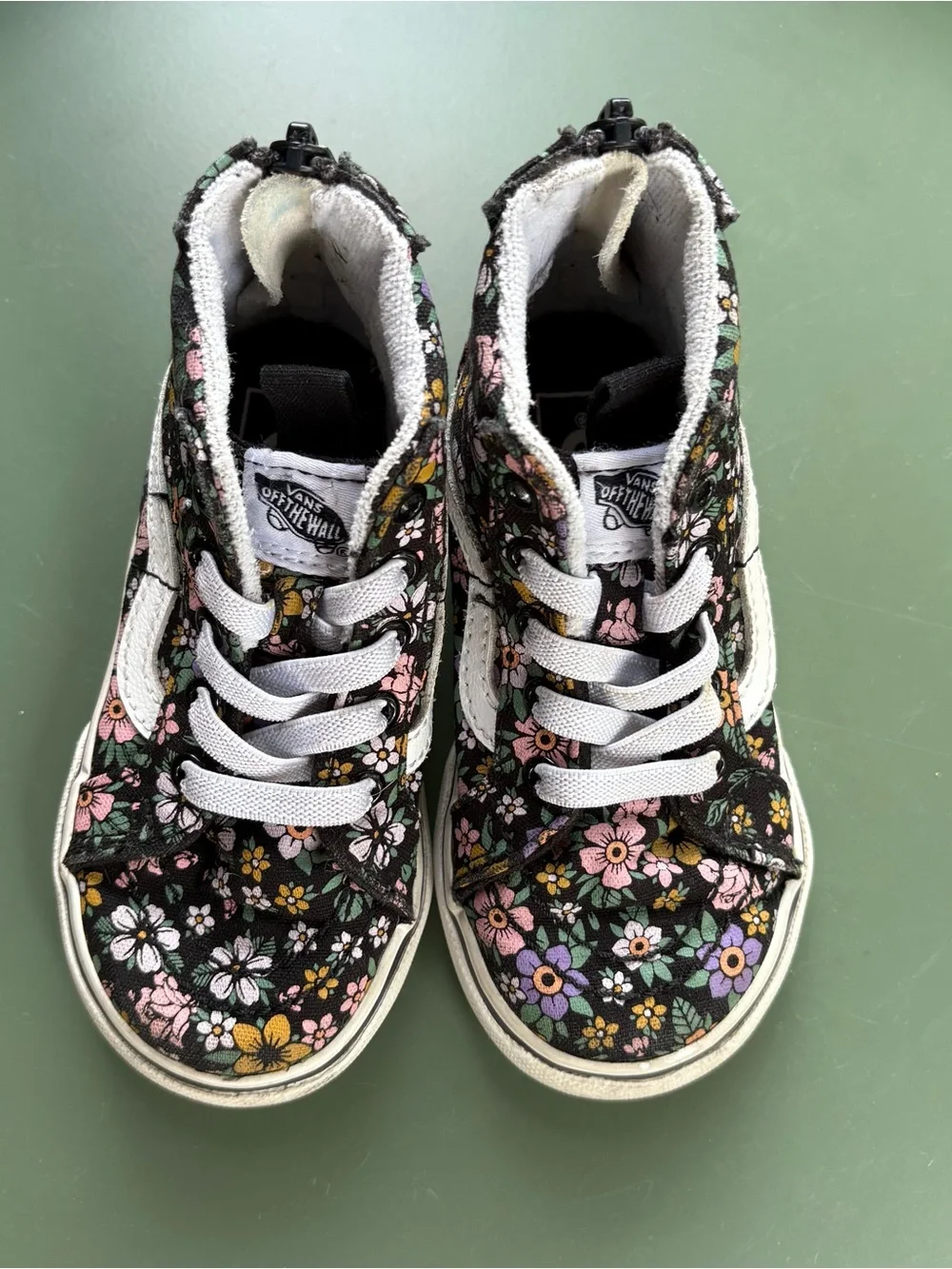 Vans Kids Floral High-Top Sneakers